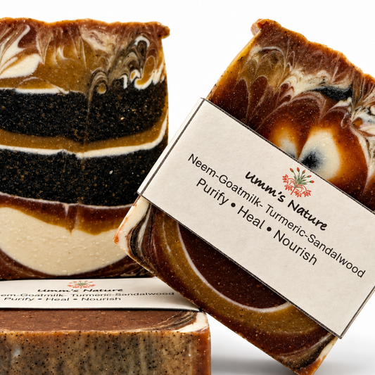 Neem, Turmeric & Sandalwood Goat Milk Soap