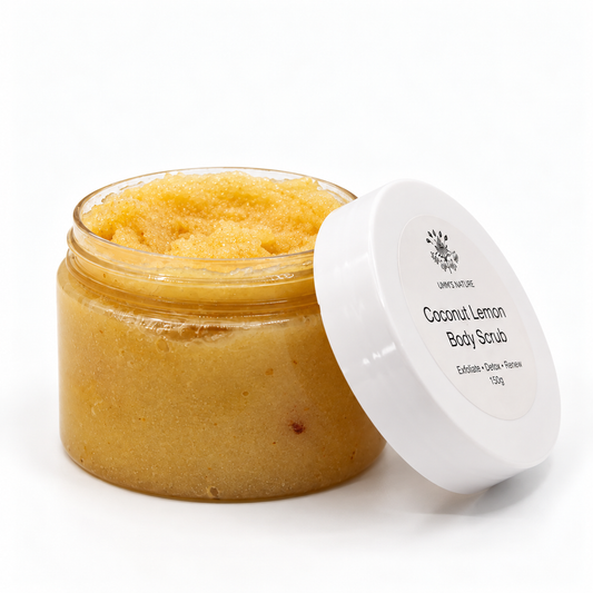Coconut Lemon Body Scrub