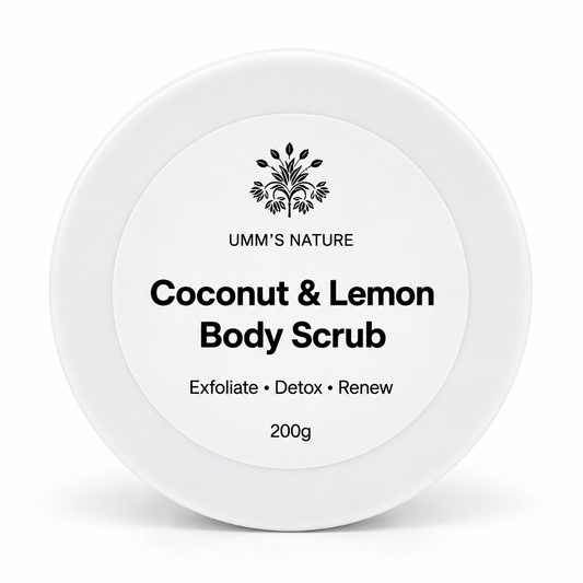 Coconut Lemon Body Scrub